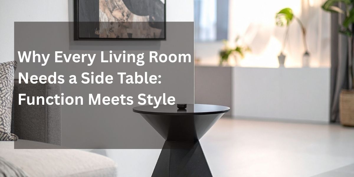 Why Every Living Room Needs a Side Table: Function Meets Style ...