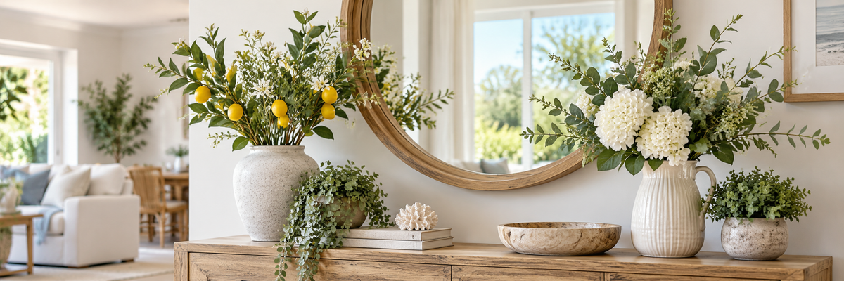 Artificial Flowers & Greenery