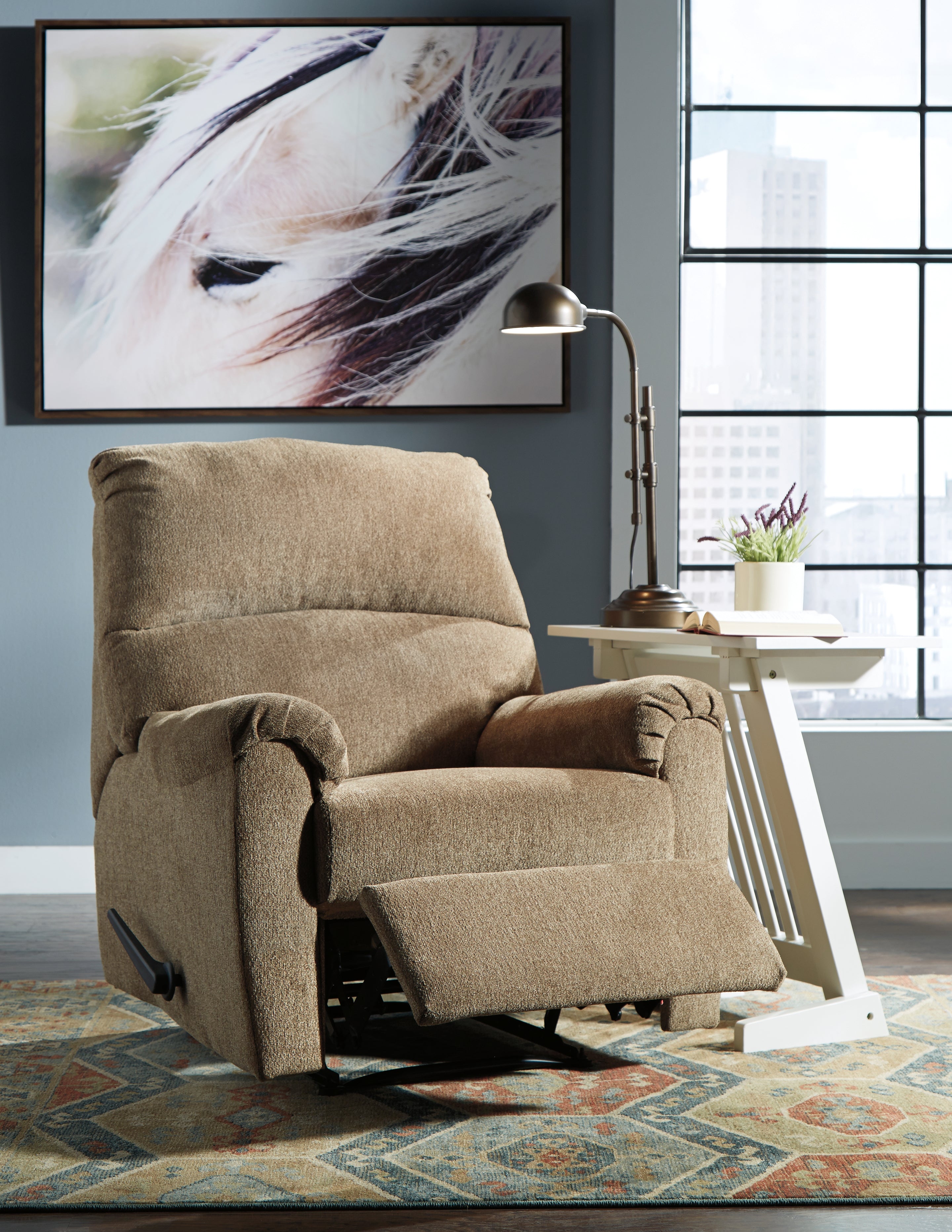 Nerviano Zero Wall Recliner – Mocha