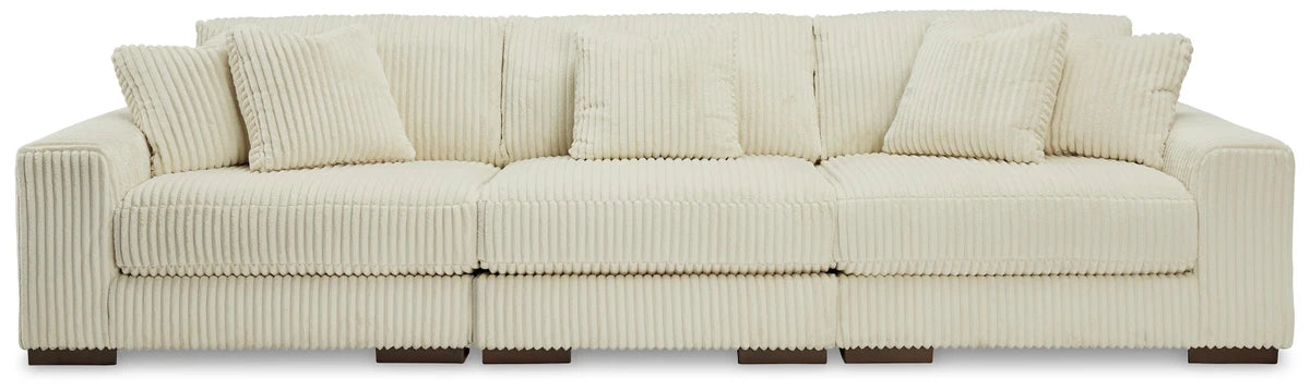Lindyn 3 Seater Sectional Sofa - Ivory