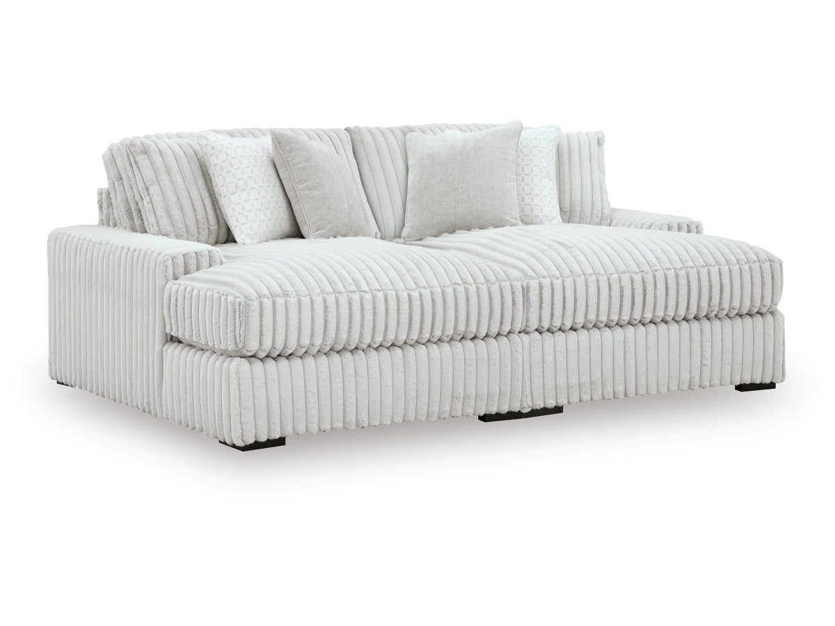 Stupendous Super Chaise Lounge – Alloy Fabric