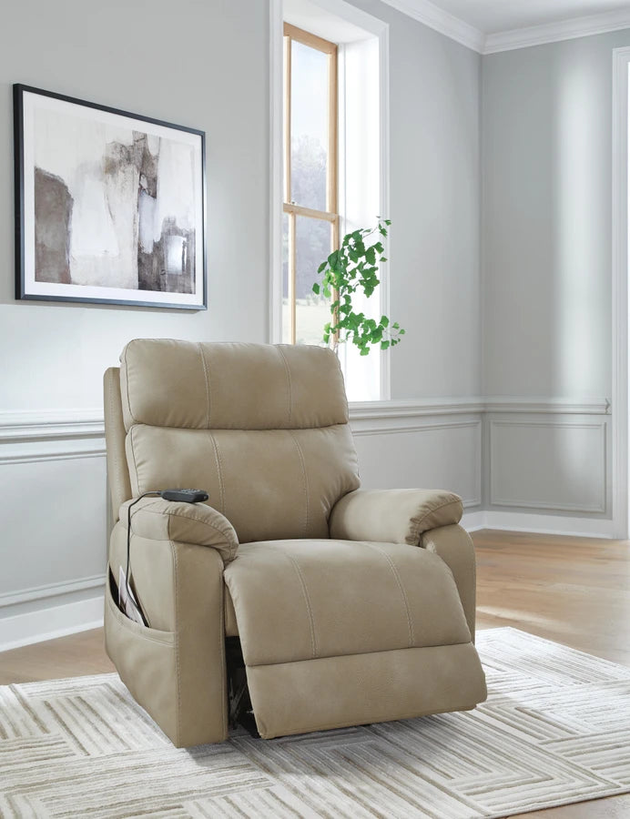 Next-Gen DuraPella Power Lift Recliner – Sand