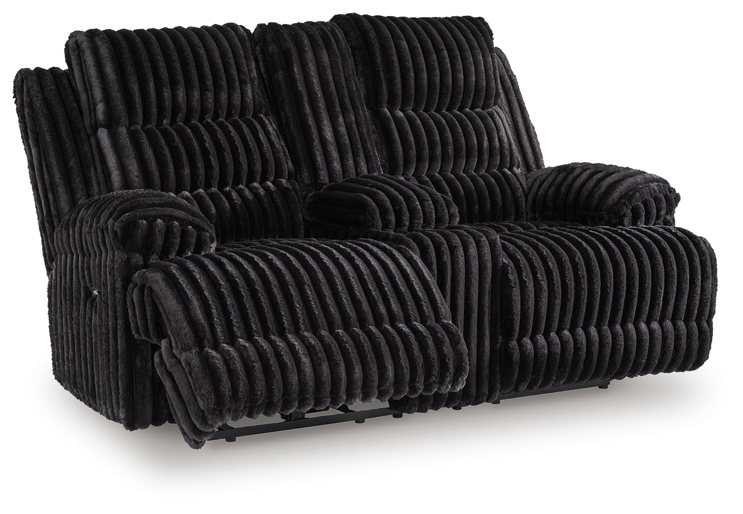 Technique Power Reclining Loveseat with Console – Onyx