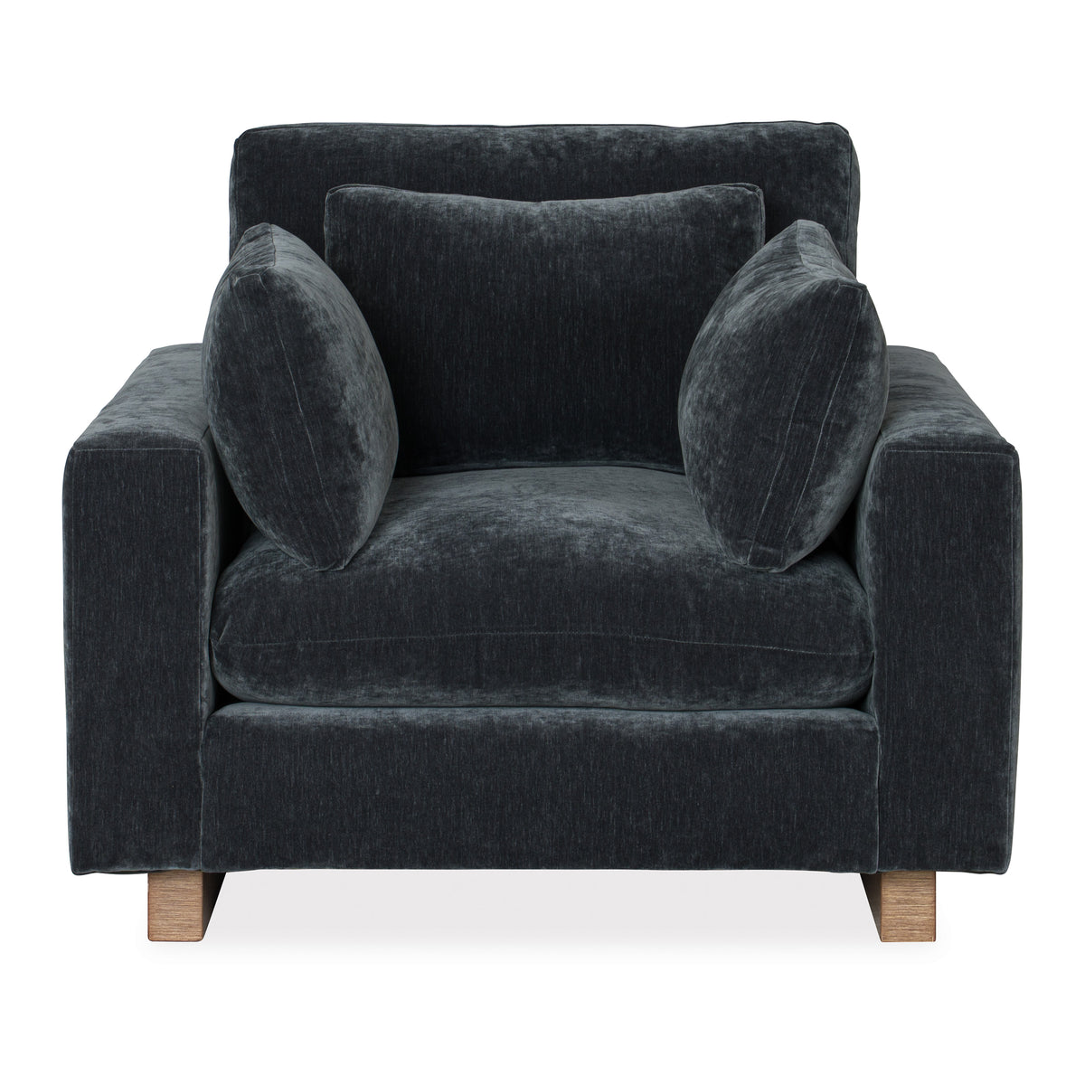 Whitby Manor Velvet Armchair – Twilight