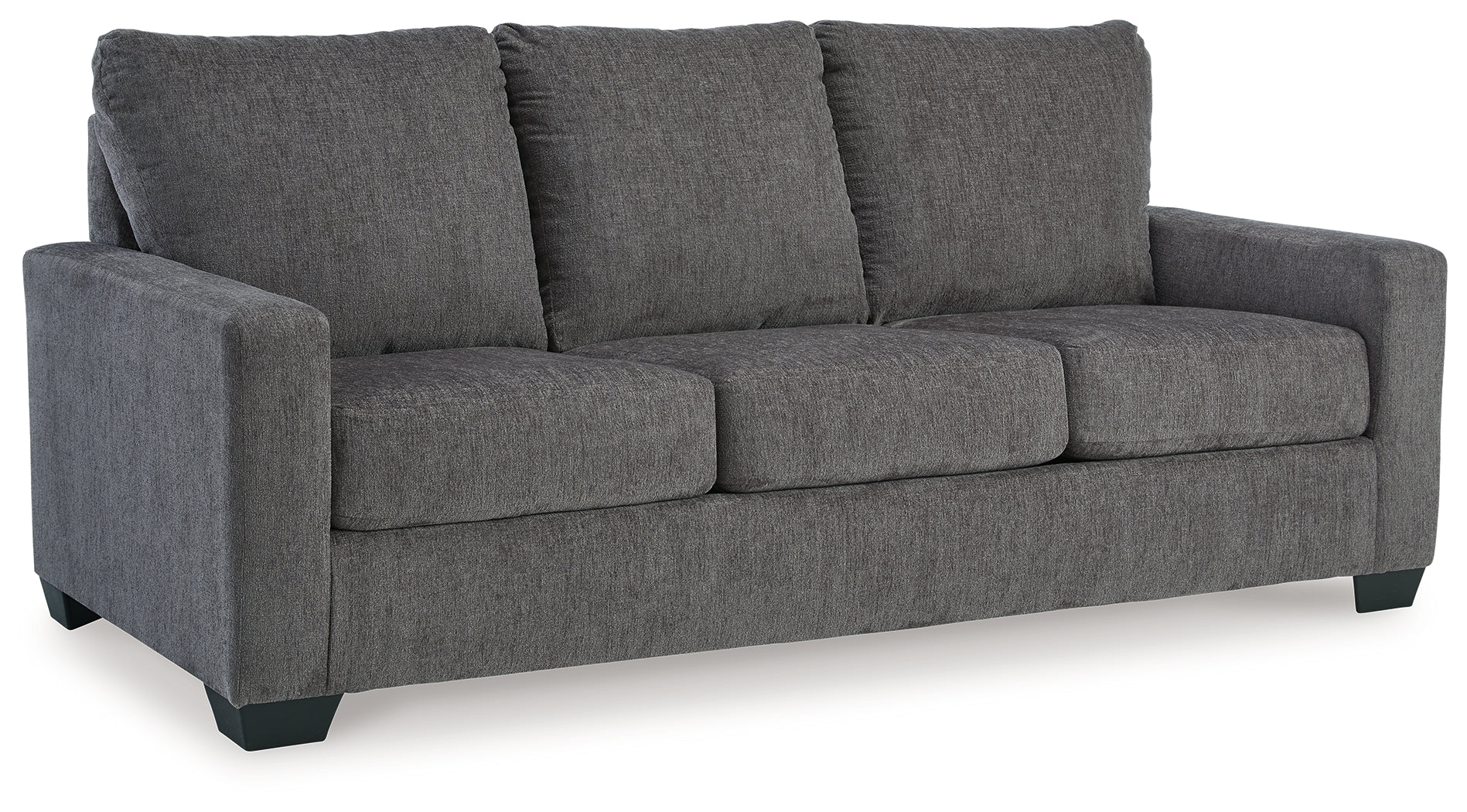 Rannis Queen Sofa Bed – Pewter Fabric