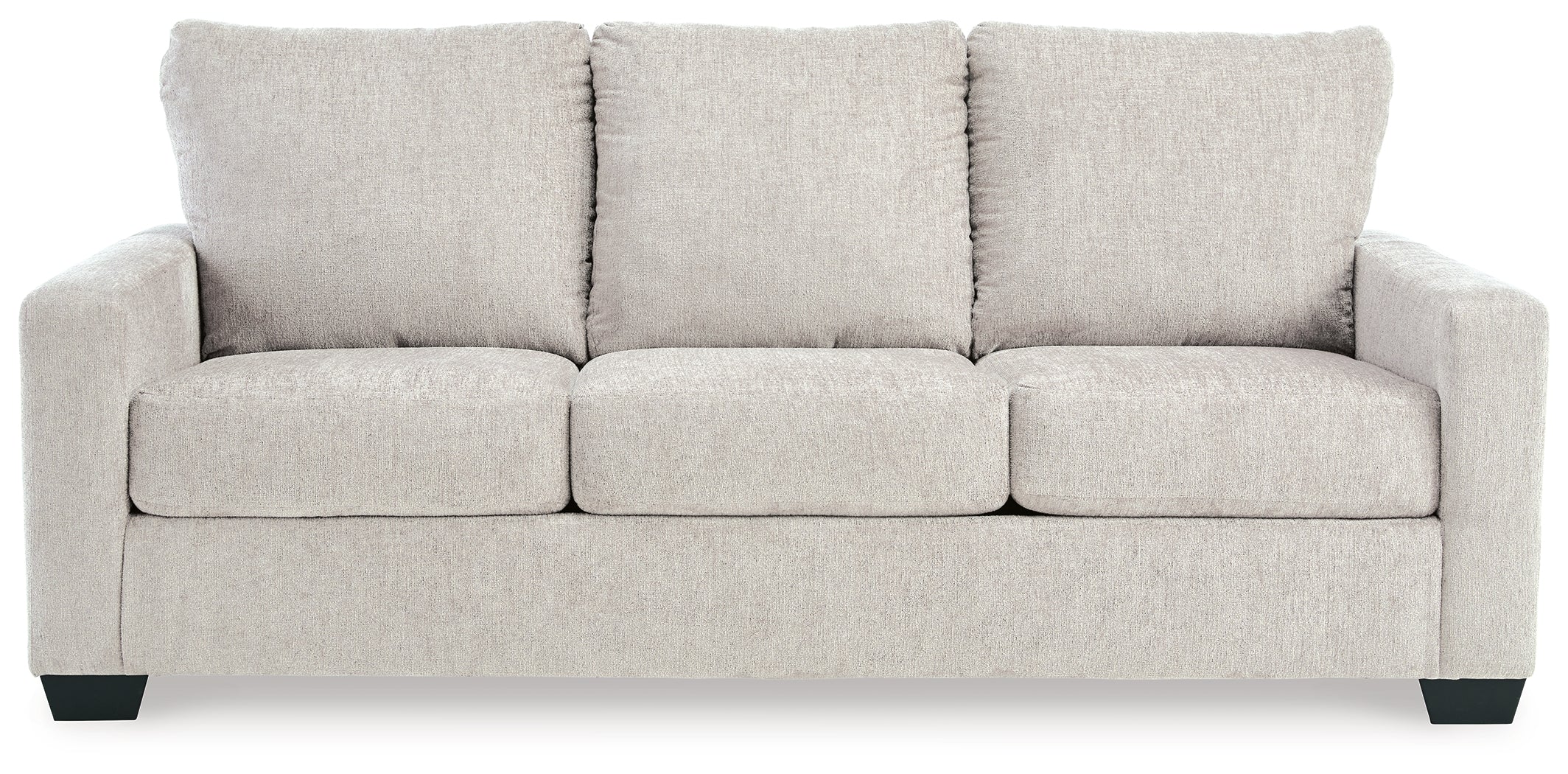 Rannis Queen Sofa Bed – Snow Fabric