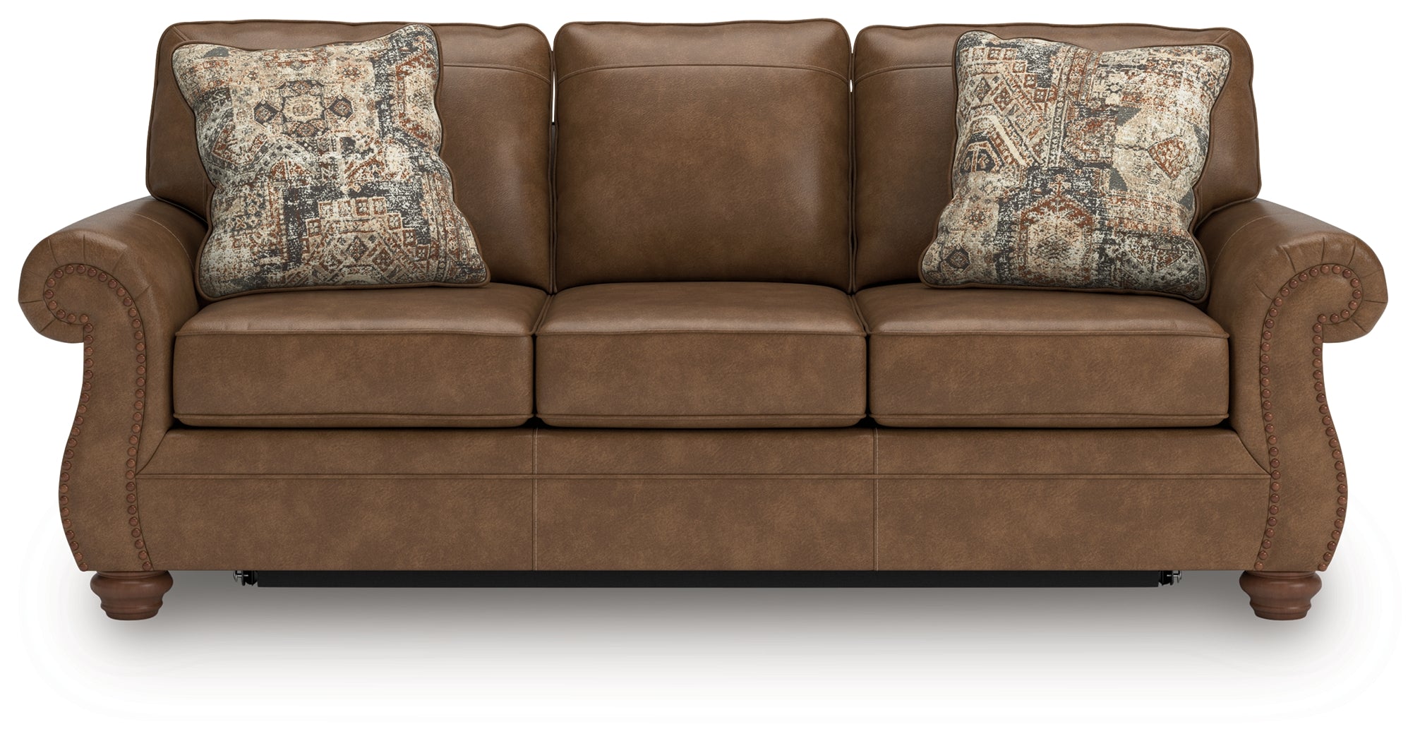 Shadsburne 3-Seater Sofa Bed in Earth Fabric