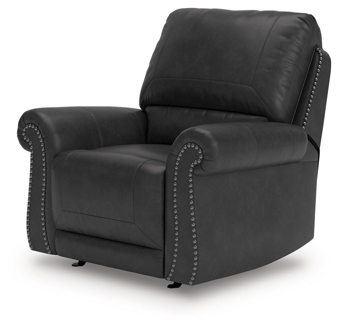 Shadsburne Swivel Rocker Recliner – Granite Fabric