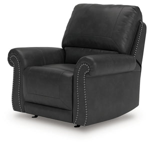 Shadsburne Swivel Rocker Recliner – Granite Fabric