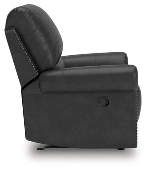 Shadsburne Swivel Rocker Recliner – Granite Fabric