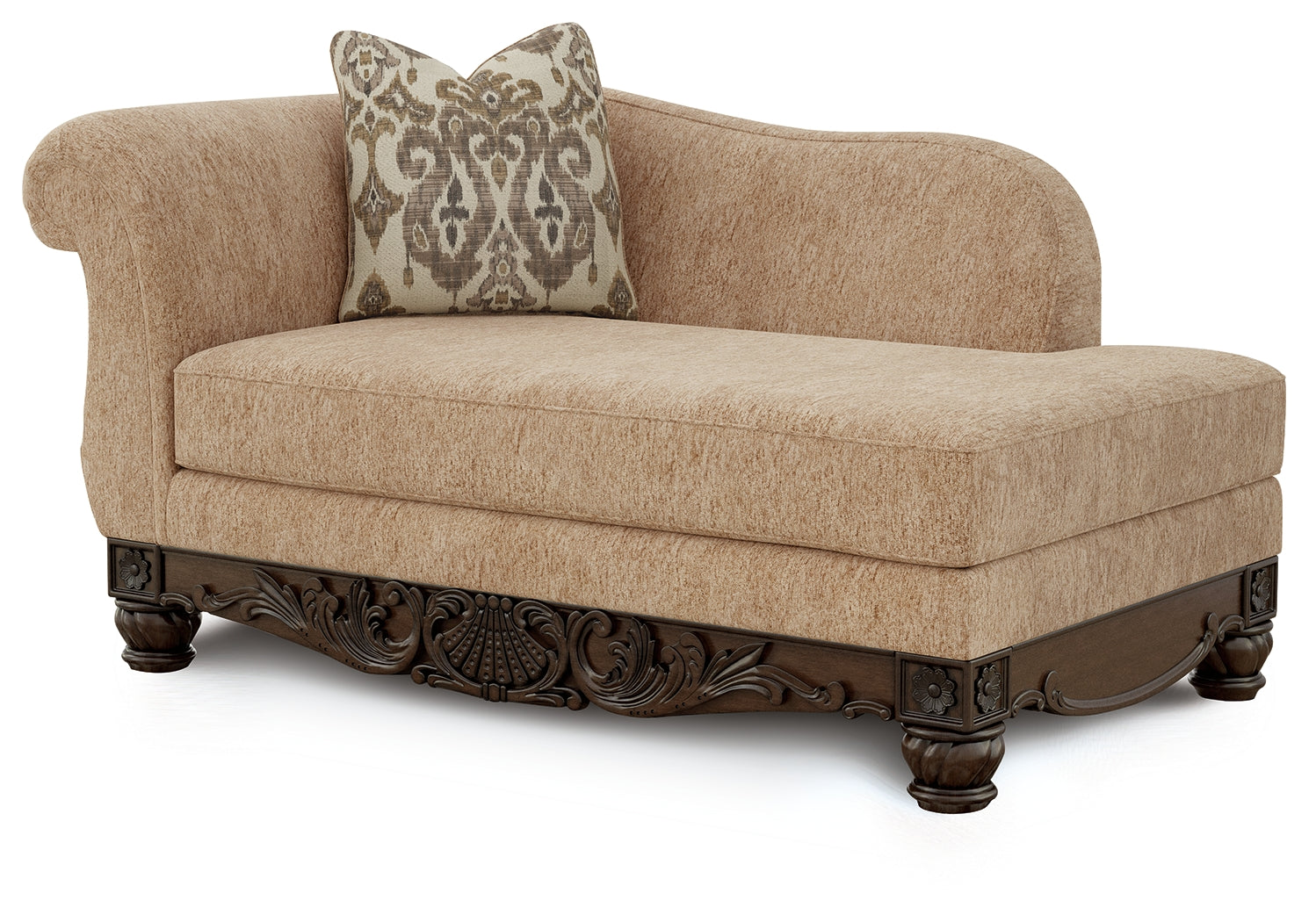 Stanmore Right-Arm Facing Chaise – Golden Fabric
