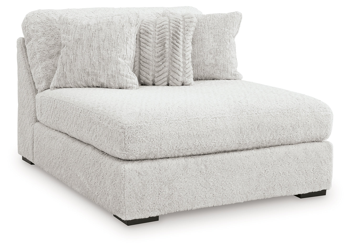 Snodoodle Oversized Armless Chaise – Arctic Fabric