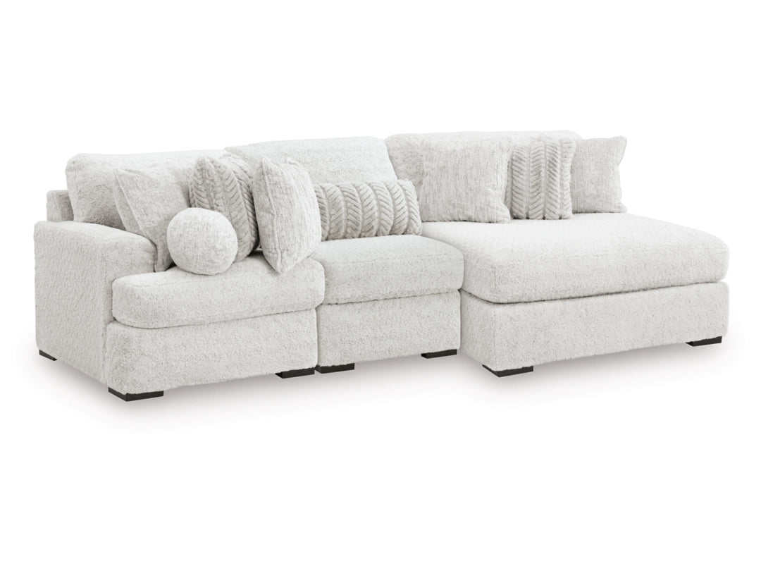 Snodoodle 3-Piece Modular Chaise Sofa – Arctic