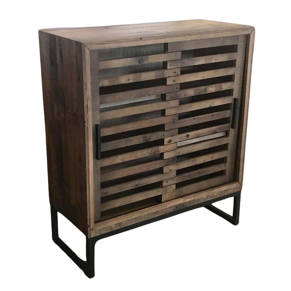 5th Avenue Pallet Sliding Cabinet - Reclaimed