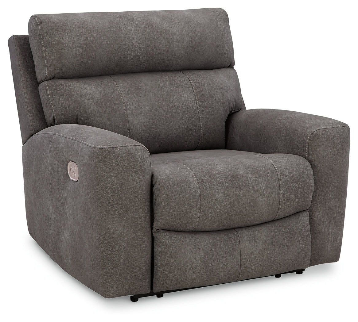 Next-Gen DuraPella Modern Style Power Recliner – Slate