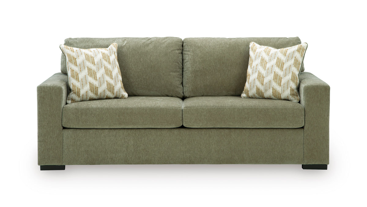 MaKaylen 3 Seater Sofa - Moss