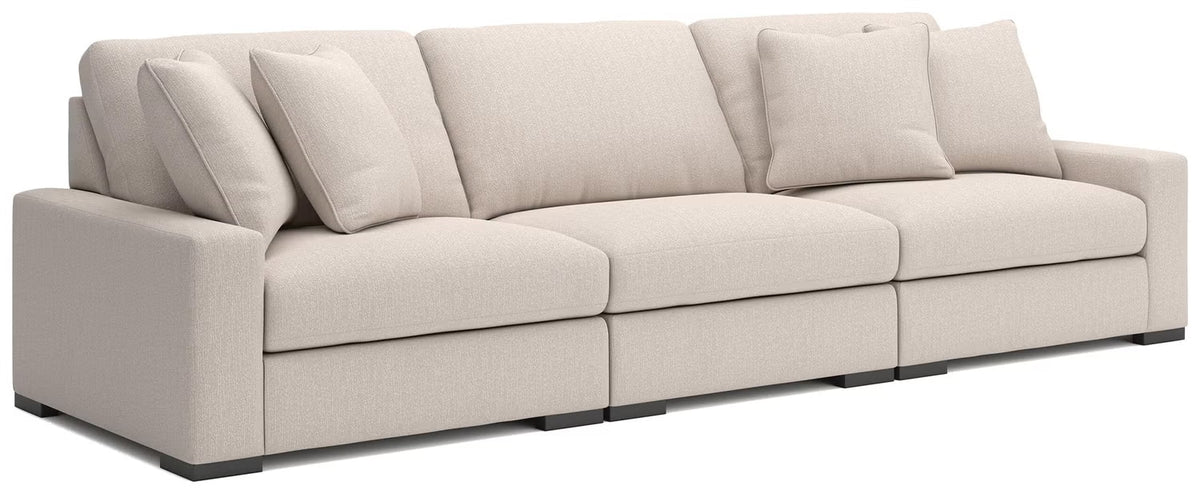 Calden 3 Seater Sectional Sofa – Oyster