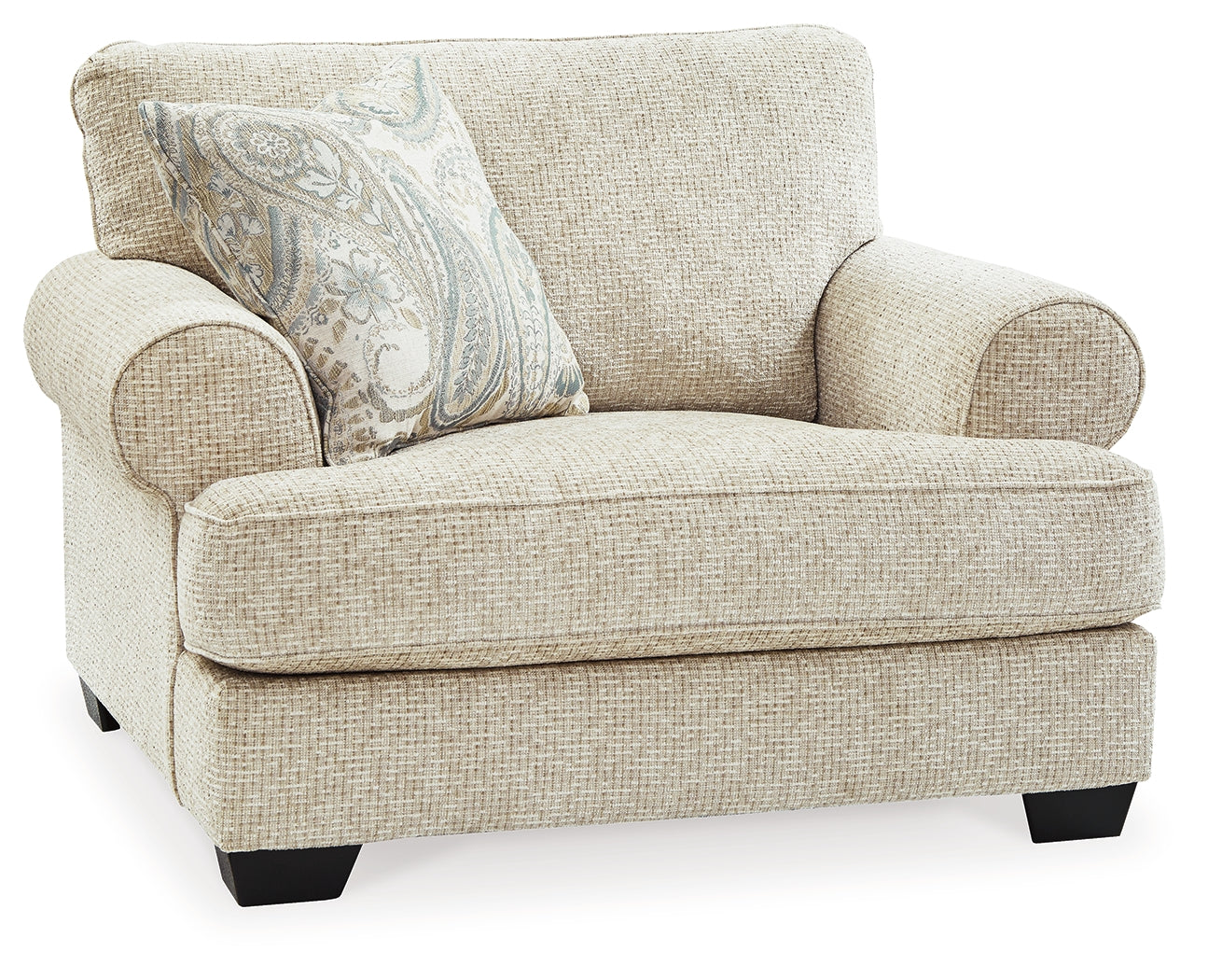 Monaghan Oversized Chair in Sandstone