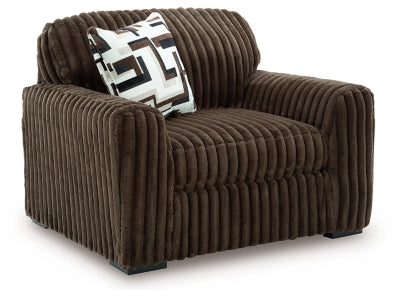 Midnight-Madness Oversized Chair – Chocolate