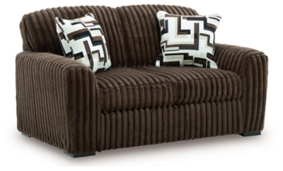 Midnight-Madness Loveseat – Chocolate