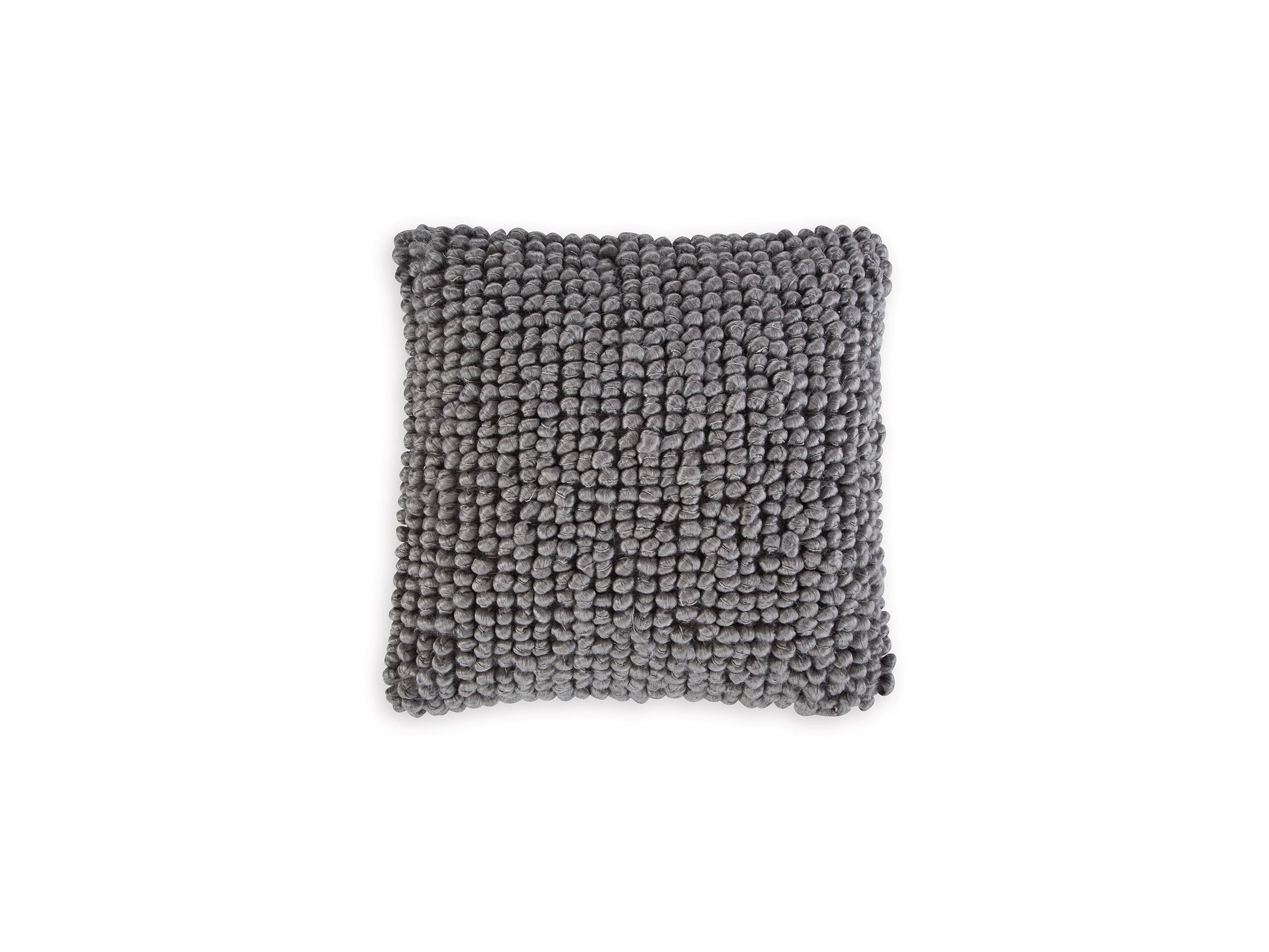 Aavie Looped Cushion – Grey