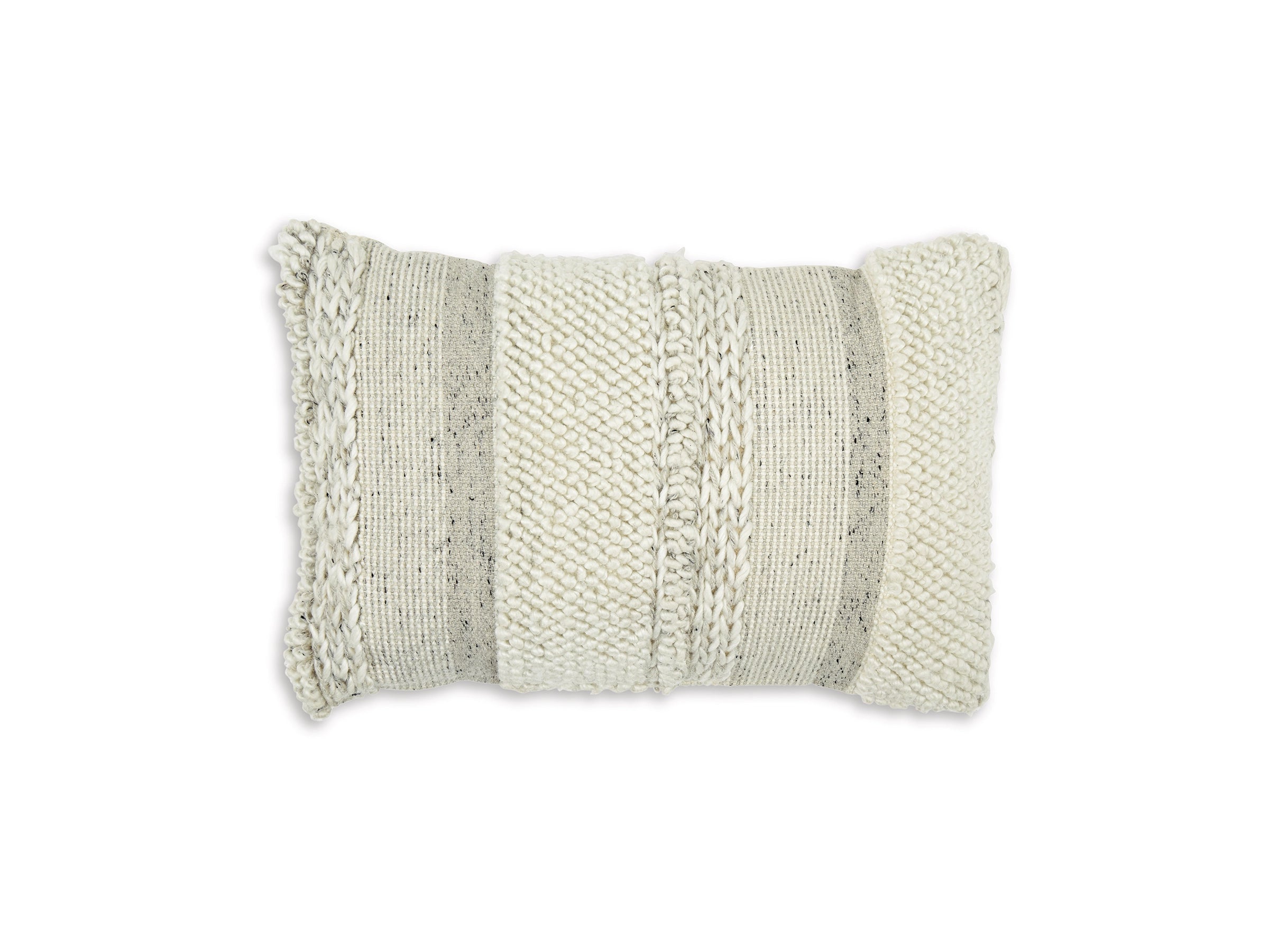 Standon Handwoven Textured Lumbar Cushion