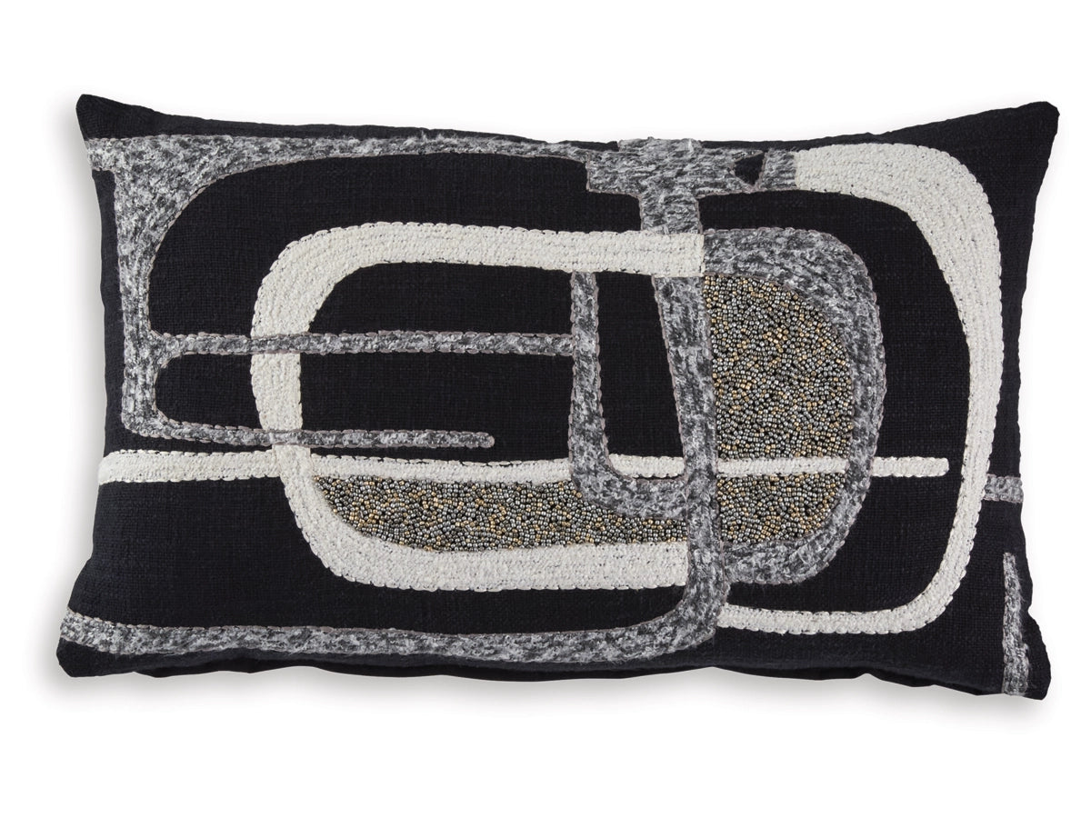 Gavrileigh Embroidered Abstract Accent Pillow