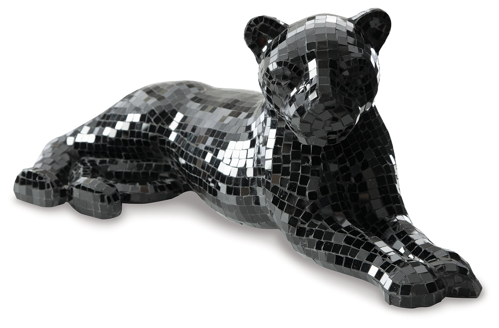 Drice Panther Sculpture Black