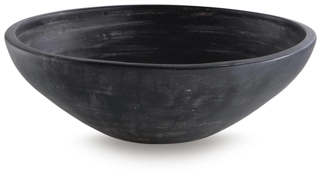 Meadie Terracotta Bowl - Distressed Black