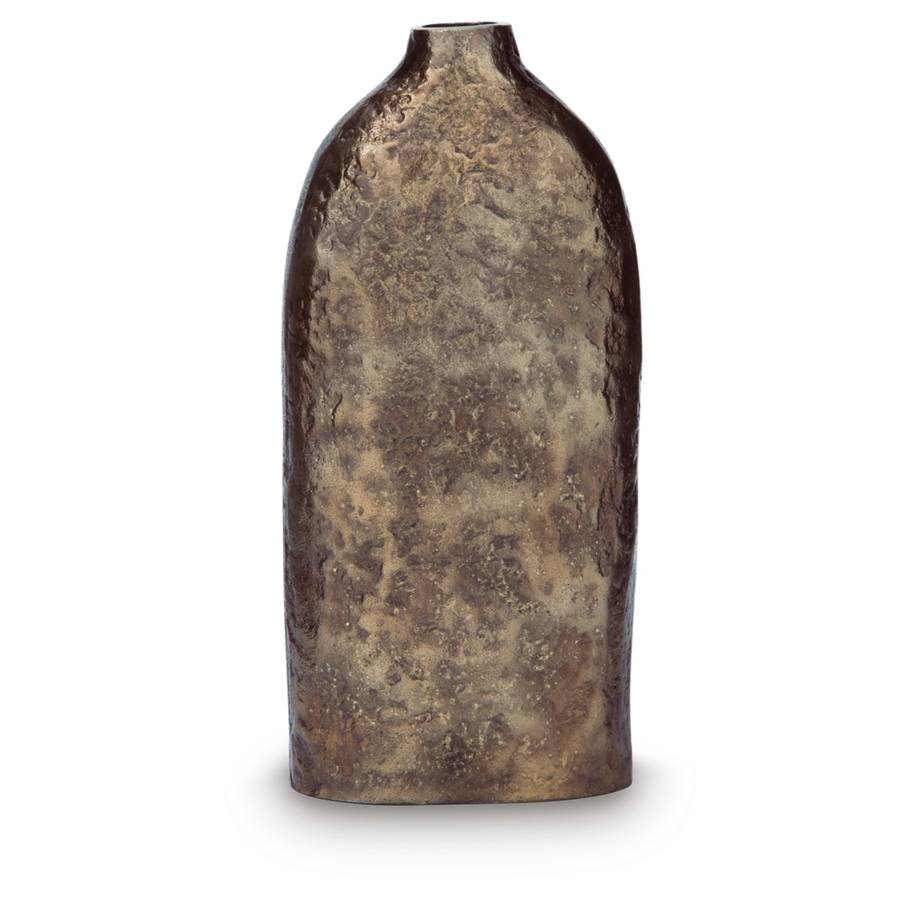 Wallmond Cast Aluminium Vase – Antique Brass (Small)