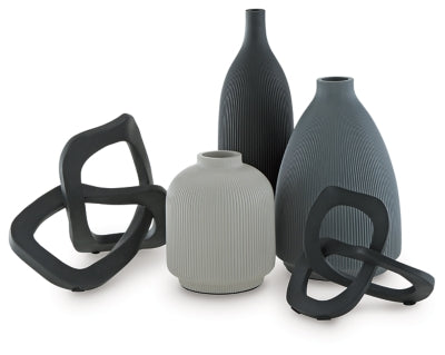 Leithick Polyresin Accessory Set (Set of 5)