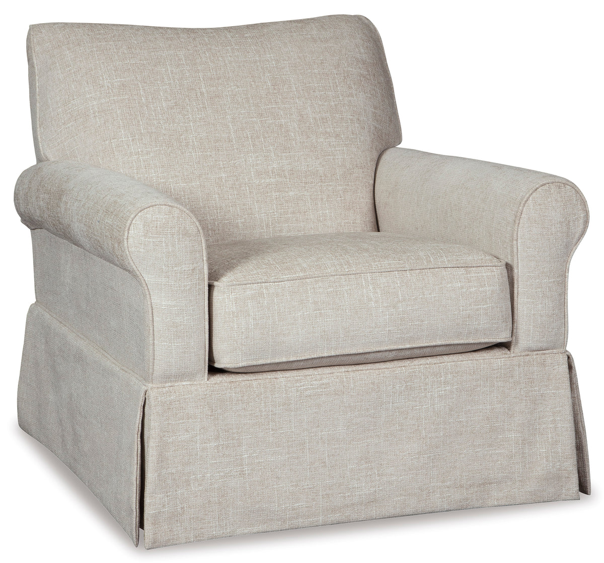 Searcy Swivel Glider Armchair – Quartz