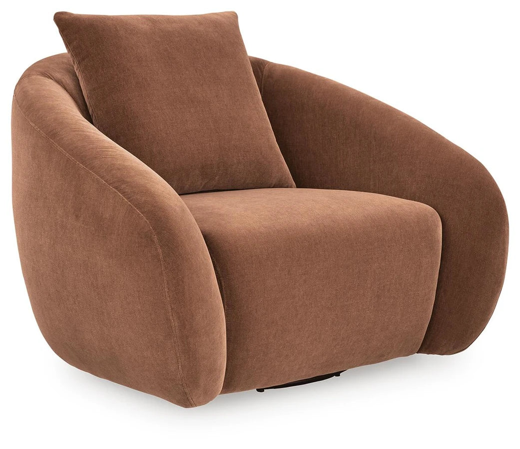 Yahya Swivel Accent Chair – Sienna