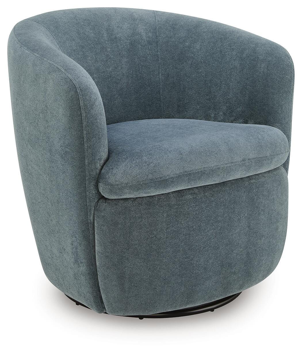 Leemont Swivel Arm Chair - Mist