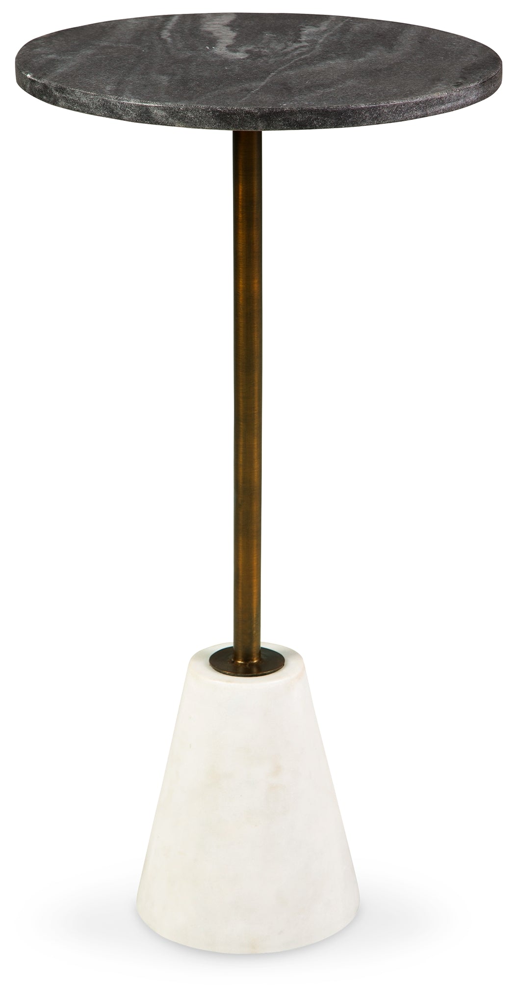Caramont Metal & Marble Side Table