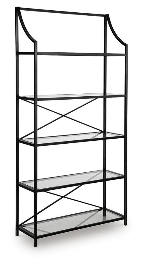 Dakerwell 72" Bookcase – Antique Black