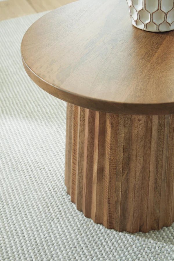 Ceilby Side Table - Natural