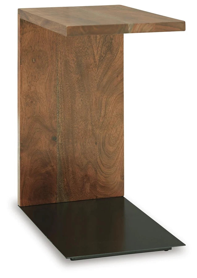 Wimshaw Accent Table – Brown/Black
