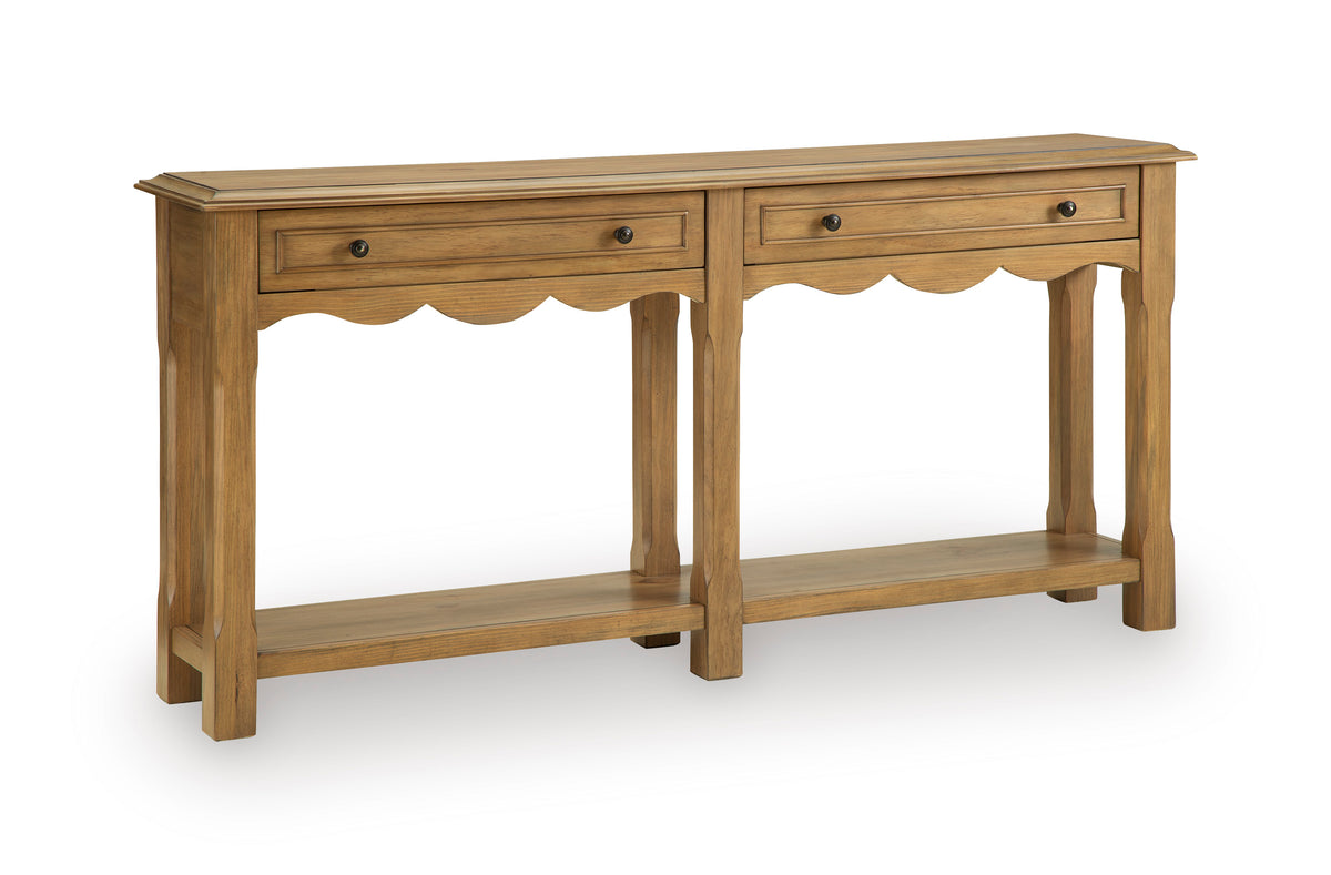 Whitmund Buffet Table - Light Brown