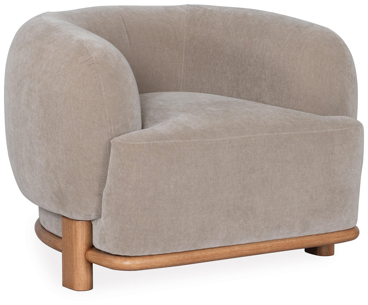 Norvel Arm Chair - Pebble