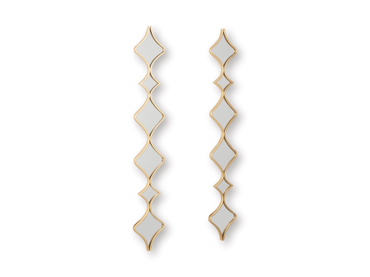 Harriswood Accent Mirror Set of 2 – Gold