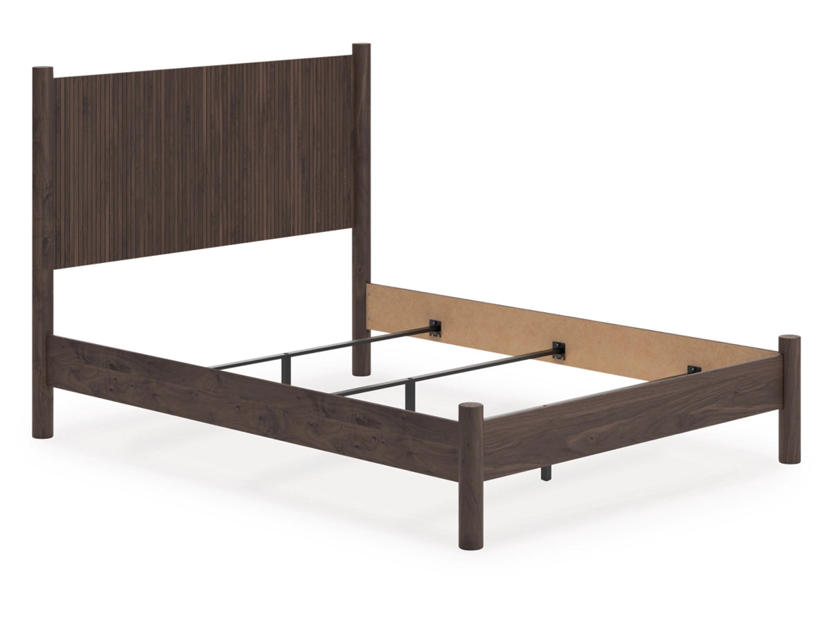 Cadmori Panel Bed – Brown