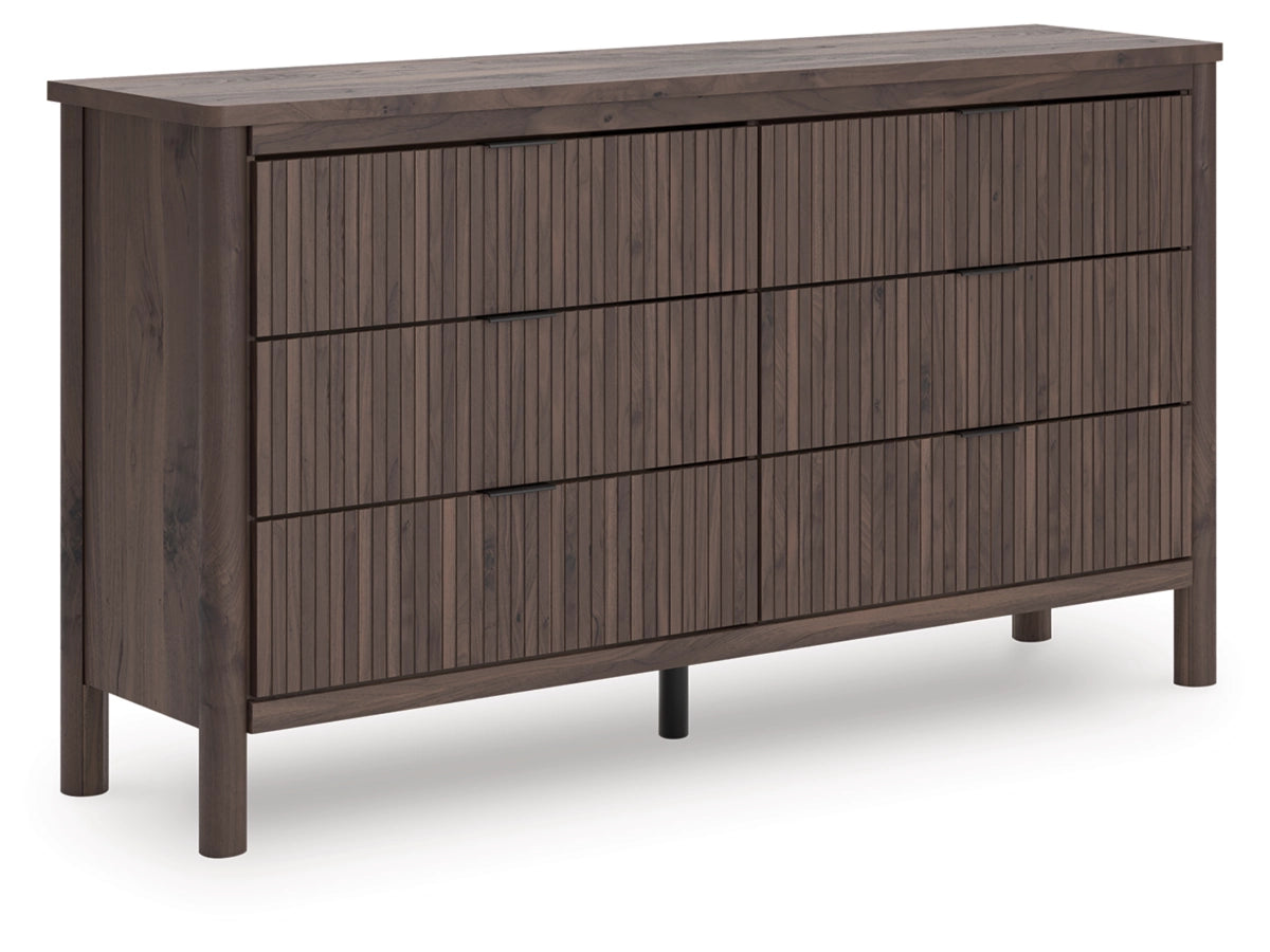 Cadmori 6 Drawer Dresser – Brown