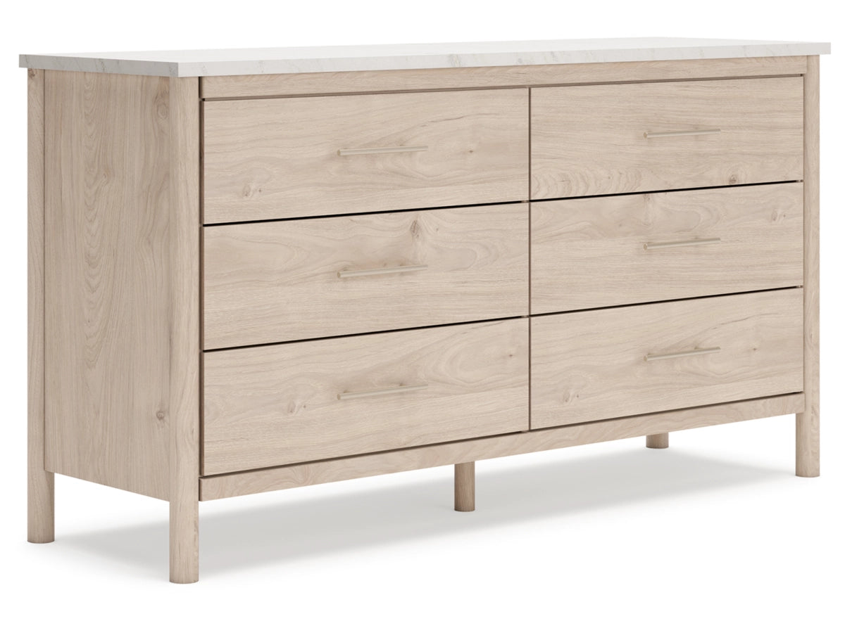 Cadmori 6 Drawer Dresser – Natural