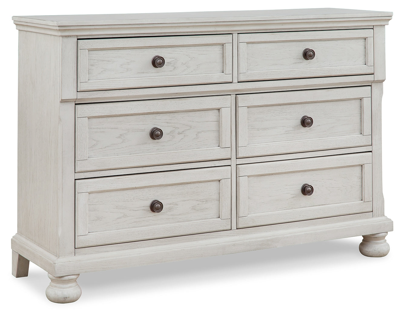 Robbinsdale 6- Junior Drawer Dresser in Antique White