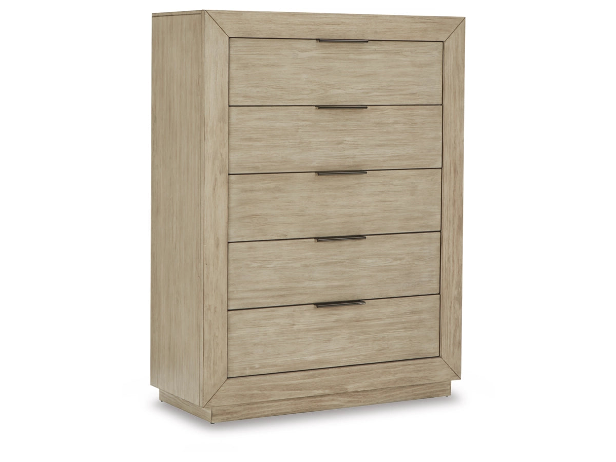 Hennington 5 Drawer Chest of Drawers – Bisque