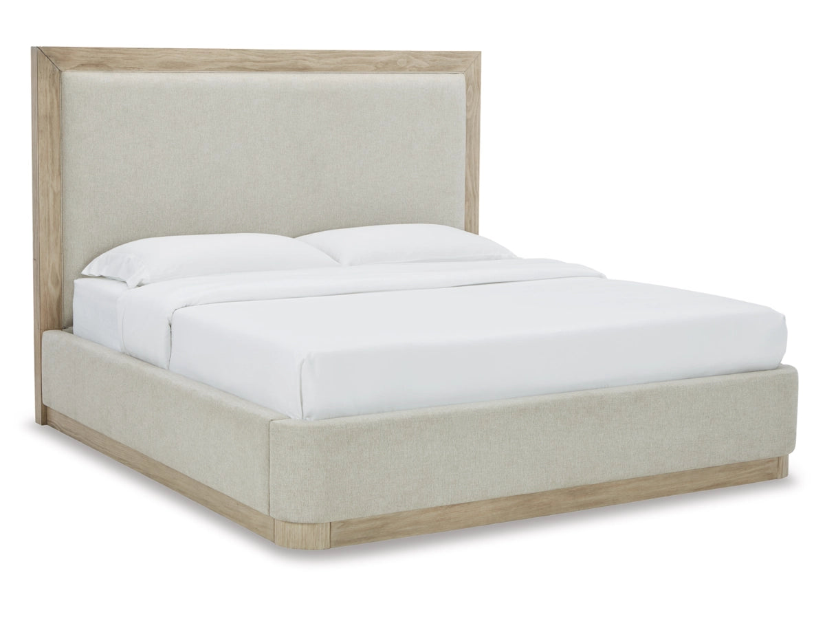 Hennington Upholstered Panel Bed