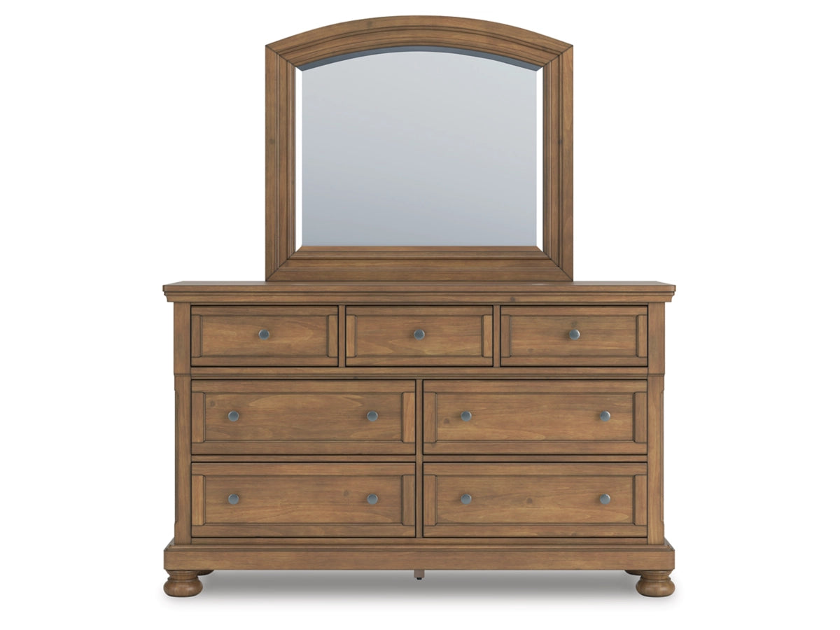 Vandenmore 7 Drawer Dresser & Mirror