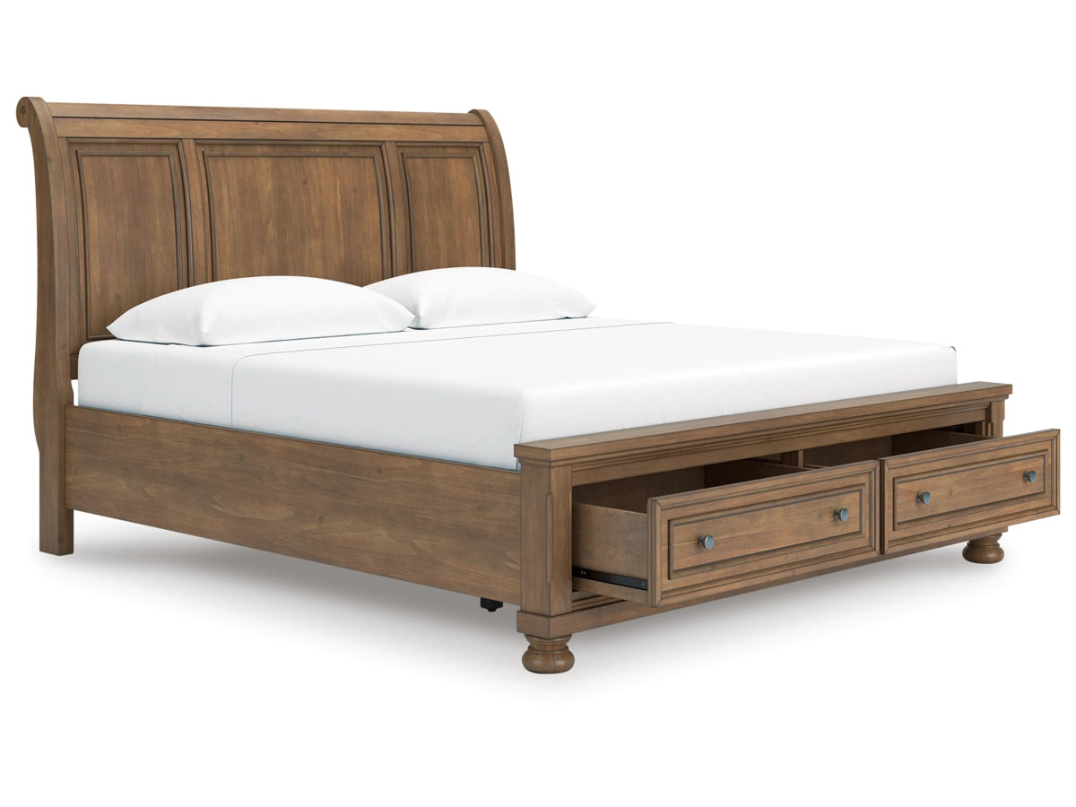 Vandenmore Storage Sleigh Bed