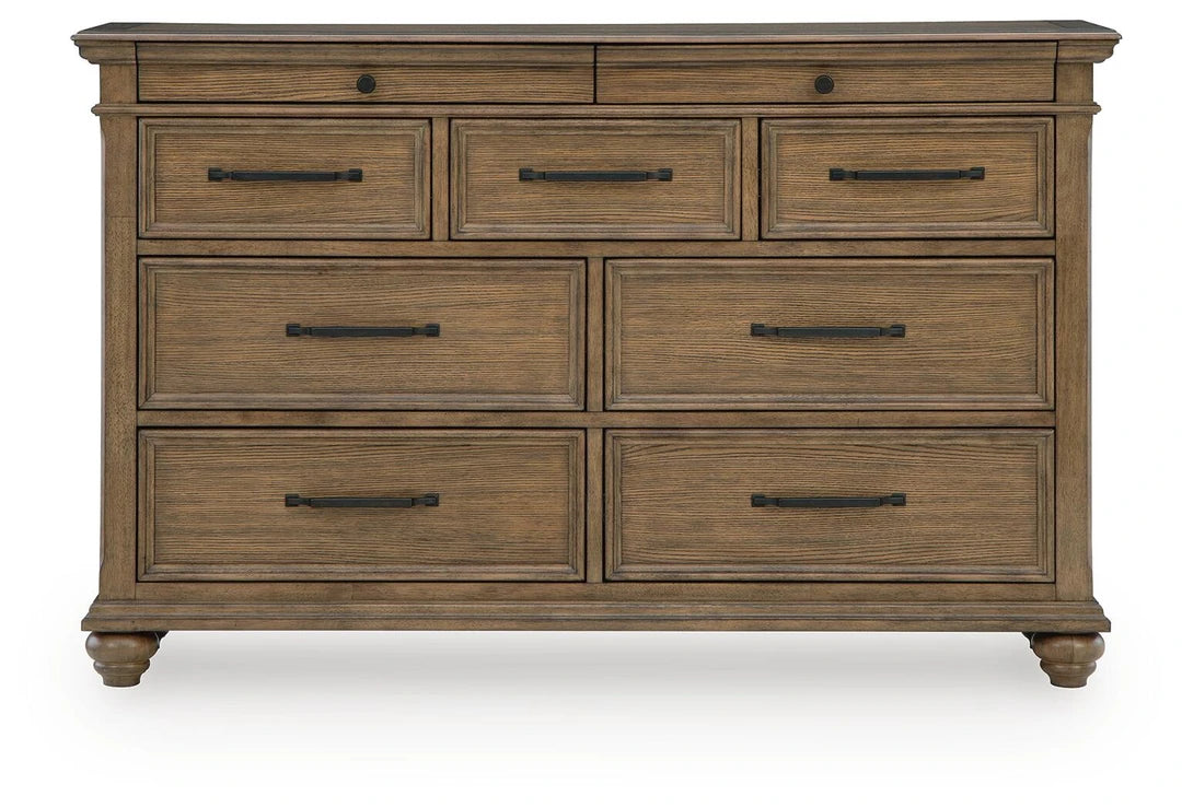 Waynely Dresser - Medium Brown